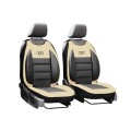 ERGONOMIC CAR SEAT COVER, T-SHIRT TYPE, GT LEATHER FABRIC, VENTILATED, 1 PC