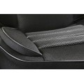 CAR SEAT COVER T-SHIRT TYPE GRAY FABRIC ABSORBENT AERATED 1PC