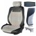 FRONT SEAT COVER CARBON STYLE ICE C