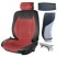 FRONT SEAT COVER CARBON STYLE RED C2