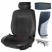 FRONT SEAT COVER CARBON STYLE BLACK C4