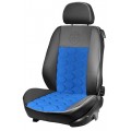 TAILORED SEAT COVERS STAIN-RESISTANT WATERPROOF 3D FABRIC CHROMO STYLE PU LEATHER ON SIDE, INTENSE COLOR, GREAT LONGEVITY