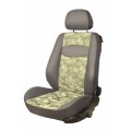 TAILORED SEAT COVERS POLYESTER X SERIES JACQUARD PATTERNS PU LEATHER ON SIDE, GREAT LONGEVITY