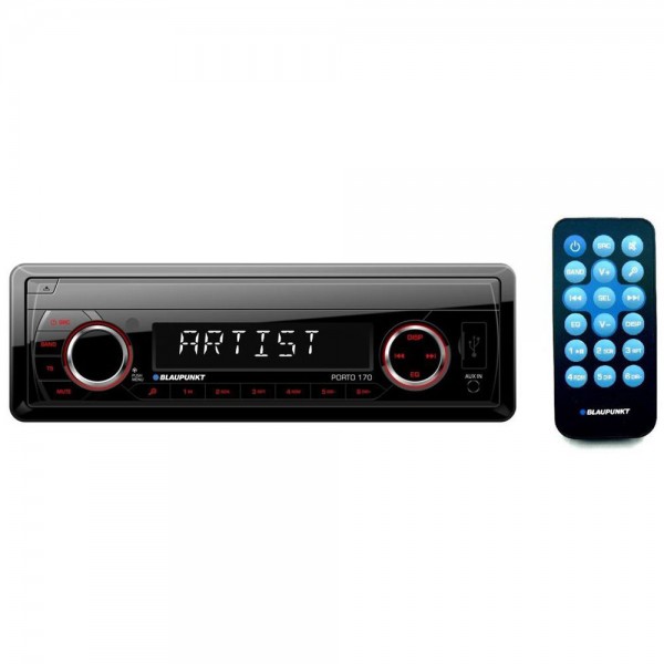 Car Audio Blaupunkt Porto 170 - Radio/USB/SDHC/SD/MP3|