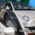 FIAT 500 3D 2007-2020 ΖΕΥΓΑΡΙ ΑΝΕΜΟΘΡΑΥΣΤΕΣ ΑΠΟ ΕΥΚΑΜΠΤΟ ΦΙΜΕ ΠΛΑΣΤΙΚΟ HEKO - 2 ΤΕΜ.