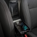Dacia Duster LHD 2018+ Ολοκληρωμένος Τεμπέλης Καθίσματος ARMSTER 3 SEAT MOUNTED από Πλαστικό και Vegan Δέρμα σε Μαύρο Χρώμα RATI - 1 τεμ.
