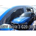 BMW 3 G20/G21 4D/5D 2019+ ΣΕΤ ΑΝΕΜΟΘΡΑΥΣΤΕΣ ΑΥΤΟΚΙΝΗΤΟΥ ΑΠΟ ΕΥΚΑΜΠΤΟ ΦΙΜΕ ΠΛΑΣΤΙΚΟ HEKO - 4 ΤΕΜ.